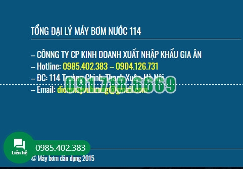 máy bơm nước gia đình