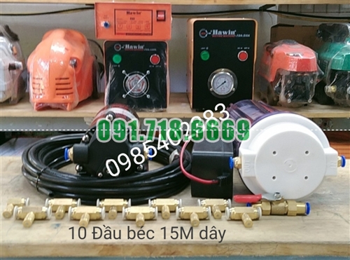 Bán TRỌN BỘ MÁY PHUN SƯƠNG 10ĐẦU BÉC giá rẻ chính hãng