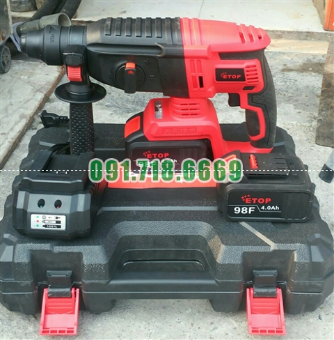 Bán Máy khoan bê tông dùng Pin ETOP XH-2601 giá rẻ chính hãng