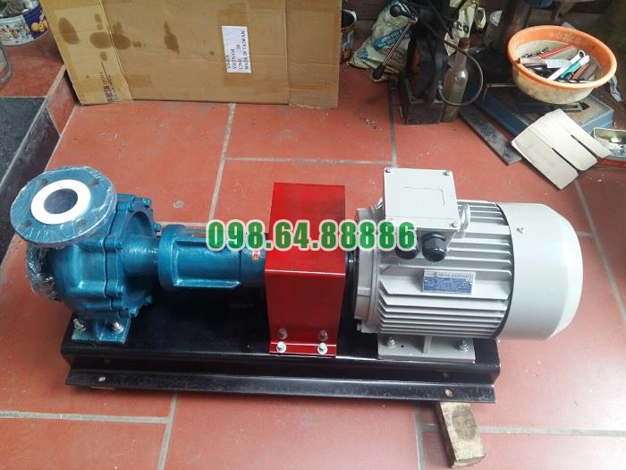 Bơm ly tâm dầu truyền nhiệt RY80-50-250 22 kW, 60 m3/h, cột áp 72 m
