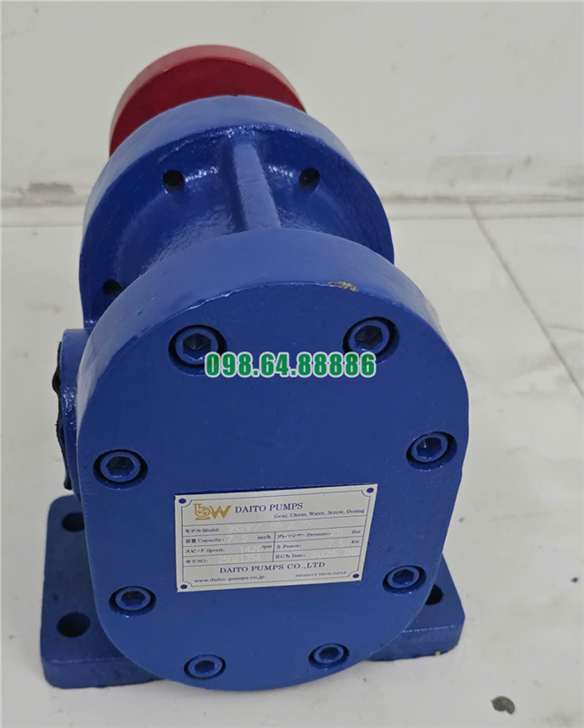 Đầu bơm bánh răng 2CY7.5-2.5 MS 7.5kw-4, 7.5m3/h