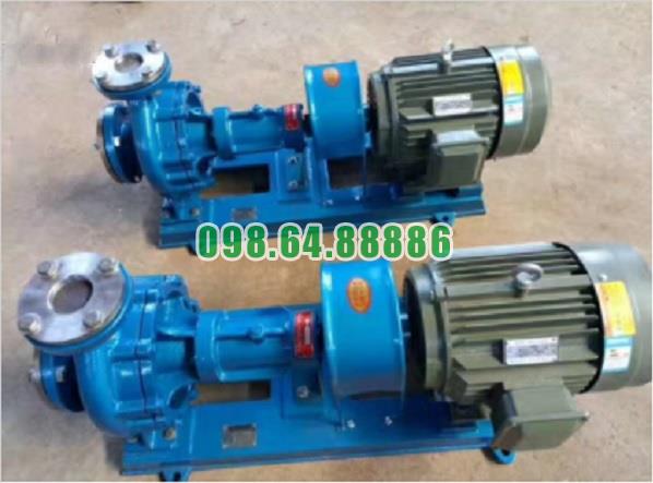 Bơm dầu truyền nhiệt chịu nhiệt cao RY100-65-200 lưu lượng 100 m3/h, cột áp 50 m, công suất 22 kW